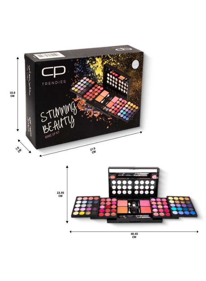 CP Trendies Stunning Beauty Make Up Kit, Kit No. 92, Ultimate Color Complete Makeup Kit Gift Set for Women| All-in-one Makeup Kit - Image 3